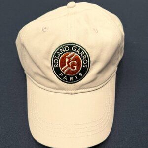 Roland Garros (French Open) Official Hat – White – New w/ Tags